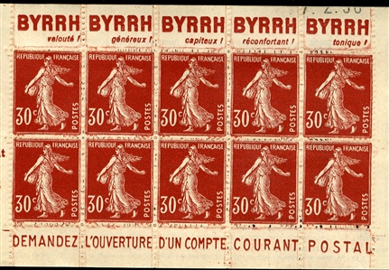 LARGE LOTS AND COLLECTIONS Worldwide Booklets 1903-1950 balance of a consignment, 100 booklets, including United States, Germany, Israel, some stuck down, also booklet panes, plus Luxembourg...