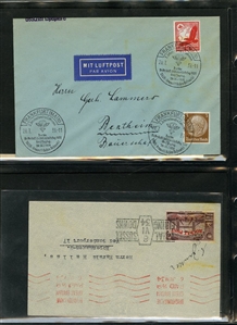 LARGE LOTS AND COLLECTIONS WORLDWIDE COVERS and POSTAL HISTORY 1868-1934 selection of 48 covers or cards, with Aden 1889 uprated registered stationery cover to Hamburg canceled ADEN...
