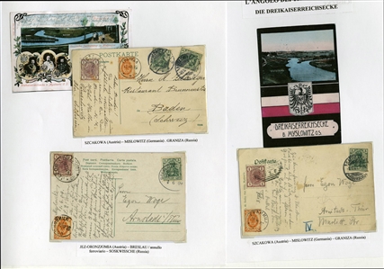 LARGE LOTS AND COLLECTIONS WORLDWIDE COVERS and POSTAL HISTORY  1905-1946 collection of 124 covers and cards, mostly multiple country frankings, Esperanto, Tourist, World Tour and Antarctica...