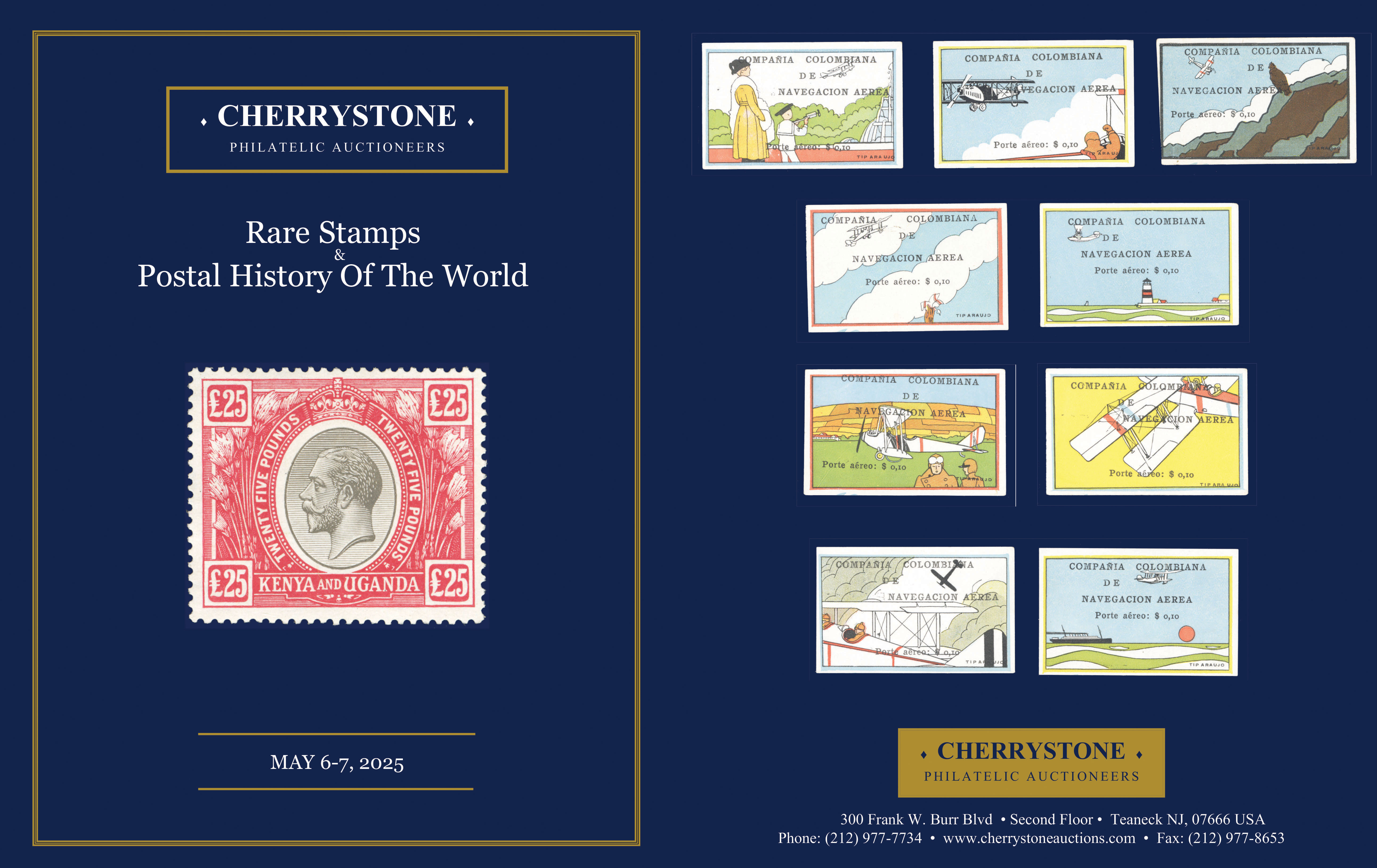 May 6-7, 2025 Rare Stamps and Postal History of the World
